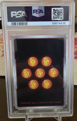 DRAGON BALL SUPER CARD GAME FUSION WORLD BLAZING AURA FINAL HOPE SLASH PSA 10 - Image 2