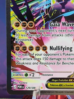Mega Zygarde ex 120/088 SIR Perfect Order POKEMON CARD NM+ PERFECT CARD! - Image 5
