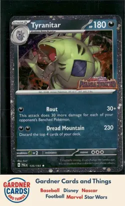 Miscellaneous Cards & Products #135/193 Tyranitar (Paldea Evolved Stamp) - Image 1