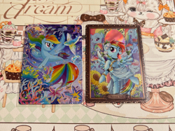 Custom Listing: My Little Pony Kayou Rainbow Dash SC Cards - Image 1