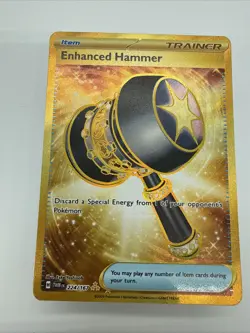 Pokemon TCG Enhanced Hammer Twilight Masquerade Gold Card 224/167 English Nm - Image 1