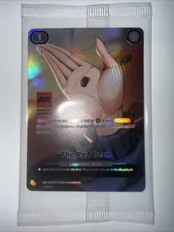 Anime Expo 2026 AX26 Azuki TCG The Red Bean AZK01-009 Exclusive Foil Spell Card - Image 1