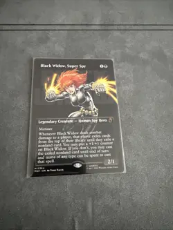 Black Widow, Super Spy (Borderless) (0364) Marvel Super Heroes Regular - Image 1