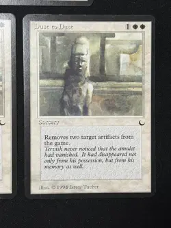 Magic The Gathering - Dust To Dust 1994 Please Read - Image 2