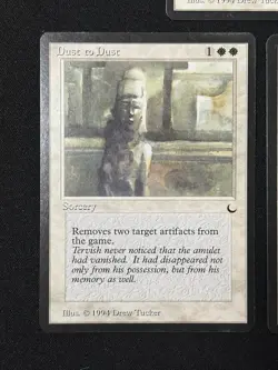 Magic The Gathering - Dust To Dust 1994 Please Read - Image 3