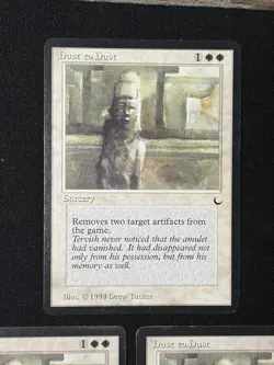 Magic The Gathering - Dust To Dust 1994 Please Read - Image 4