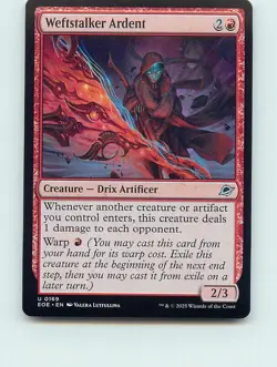 Weftstalker Ardent - U169 - MTG - Edge of Eternities (EOE) - Image 1