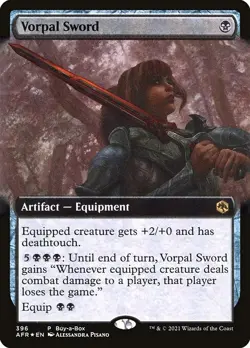 MTG Vorpal Sword [AFR] #396 FOIL en - Image 1