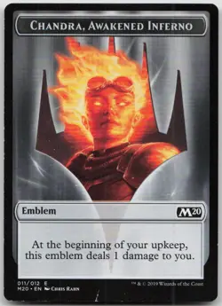 Emblem - Chandra, Awakened Inferno 11 Core Set 2020 Magic: The Gathering DMG - Image 1