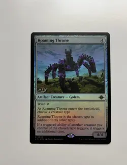 MTG Roaming Throne Foil Prerelease Promo LCI 258 - New Condition - Image 1