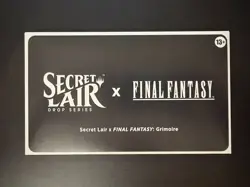 MTG Final Fantasy Secret Lair Grimoire Non-Foil Sealed English Version - Image 1