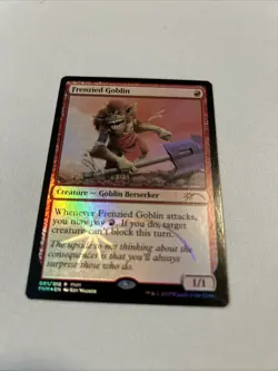 1x Frenzied Goblin| Promo FNM Friday Night Magic | MTG Magic NM (Z) - Image 1
