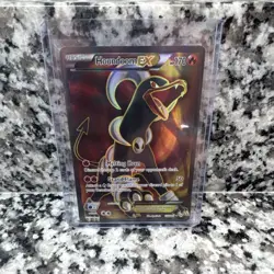 Pokemon TCG Houndoom EX Full Art 153/162 Breakthrough Ultra Rare Holo 170 HP - Image 1
