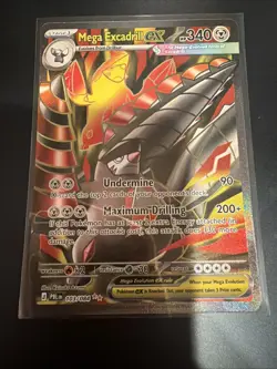 Mega Excadrill ex 103/084 Pokemon Pitch Black Full Art Ultra Rare English - NM - Image 1