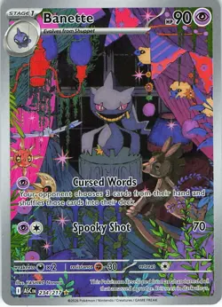 Banette 234/217 Illustration Rare Ascended Heroes Pokemon Holo Near Mint - Image 1