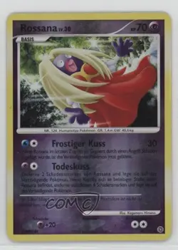 Jynx German Reverse Foil Pokemon Diamond & Pearl Secret Wonders #30 2007 - Image 1