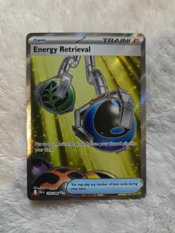 Energy Retrieval 108/086 Ultra Rare Chaos Rising Pokemon Holo Near Mint - Image 1