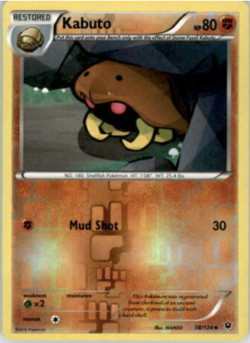 Pokemon - FATES COLLIDE - reverse holo - Kubuto - 38/124 - NM/M - NEW - Image 1
