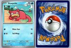 Slowpoke (Poke Ball) Holo - Prismatic Evolutions 018/131 - NM - Pokemon Card - Image 3