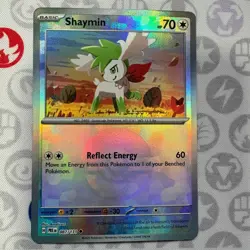 Shaymin (Poke Ball Pattern) 087/131 Holo Prismatic Evolutions Pokemon NM - Image 1