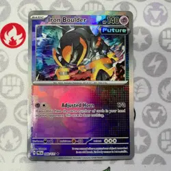 Iron Boulder (Poke Ball Pattern) 046/131 Prismatic Evolutions Pokemon Holo NM - Image 1