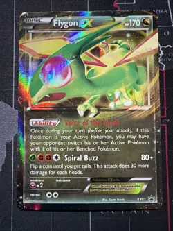 Pokemon TCG Flygon EX XY61 XY Promos Promo Holo Eng 170 HP Dragon 2015 - Image 1