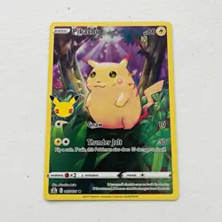 Pokemon TCG Pikachu 005/025 Celebrations Holo Rare English 25th Anniv 60 HP - Image 1