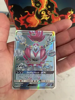 The Pokemon Company Hoopa GX 166/181 Sm-Team Up Ultra Rare Holo 190 HP - Image 3