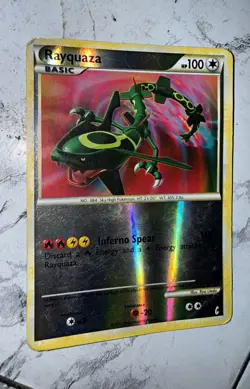 Rayquaza 14/95 Call of Legends Reverse Holo Rare ENG 2011 100HP Ryo Ueda - Image 1