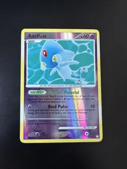 Azelf 4/123 - Pokemon Mysterious Treasures - Reverse Holo Rare - Vintage Pokemon - Image 1