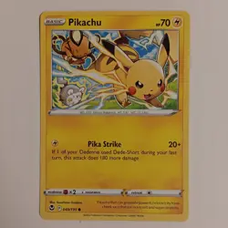 The Pokemon Company Pikachu Lot (5) TCG Regular English 049/195 28/73 049/203 NM - Image 2