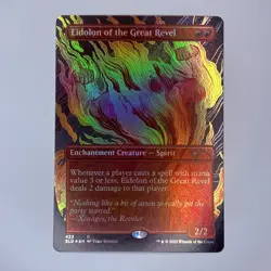 Eidolon of the Great Revel (Borderless) Secret Lair Drop Foil MTG NM - Image 1