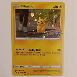 The Pokemon Company Pikachu Lot (6) Pokemon GO Holo/Reverse/Reg English 2022 NM - Image 2