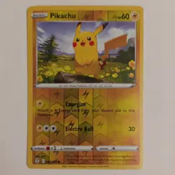 The Pokemon Company Pikachu Lot (6) Pokemon GO Holo/Reverse/Reg English 2022 NM - Image 4