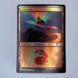 Mountain (568) Secret Lair Drop Foil MTG NM - Image 1