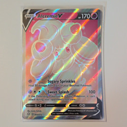 The Pokemon Company Alcremie V 064/072 Shining Fates Ultra Rare Holo 170 HP Eng - Image 1