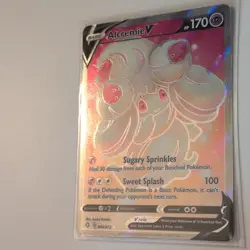 The Pokemon Company Alcremie V 064/072 Shining Fates Ultra Rare Holo 170 HP Eng - Image 3