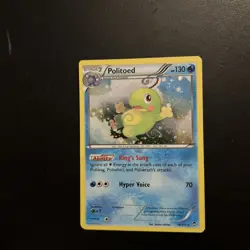 Politoed 18/111 Cosmos Holo Swirl 🌀 XY: Furious Fists Pokemon TCG - Image 1