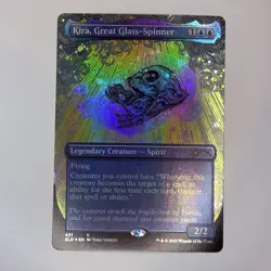 Kira, Great Glass-Spinner (Borderless) Secret Lair Drop Foil MTG NM - Image 1