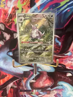 Pokemon TCG Nidoking 174/165 Illustration Rare Scarlet Violet 151 NM Near Mint - Image 1
