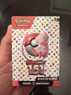 Pokemon Scarlet & Violet 151 Booster Bundle Box Includes 6 Booster Packs - Image 1