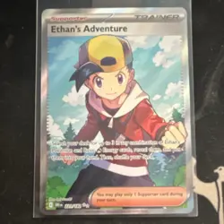 Ethan's Adventure 222/195 Sv10 Destined Rivals Ultra Rare Full Art Holo - Image 1