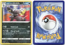 SINGLE STRIKE URSHIFU 108/198 Chilling Reign Pokemon Rare Holo Near Mint - Image 3