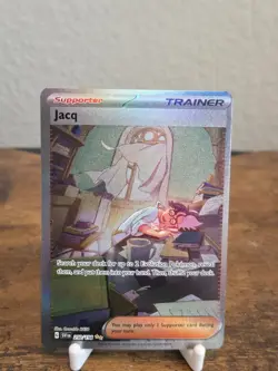 Jacq 250/198 Special Illustration Rare Scarlet & Violet Pokemon Holo Near Mint!! - Image 1