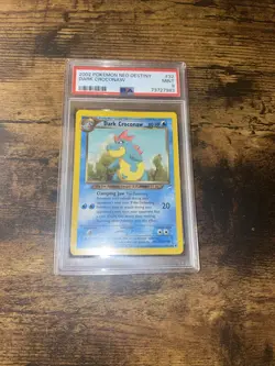Pokemon Neo Destiny Dark Croconaw 32/105 - PSA 9 Mint! WOTC! - Image 1
