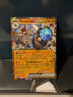 POKEMON TCG Pitch Black 045 Rampardos ex Double Rare - Image 1