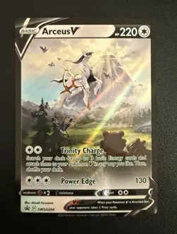 Pokemon TCG Arceus V SWSH204 SWSH Promo Holo Promo EN 220HP 2022 - Image 1