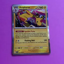 Ampharos #029/086 Non-Holo Rare Deck Exclusives - Pokemon Chaos Rising 2804 - Image 1