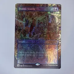 Frantic Search Secret Lair Drop Foil MTG NM - Image 1