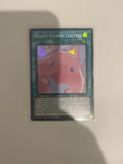 Yugioh Melffy Staring Contest POTE-EN063 Super Rare 1st Ed NM - Image 1